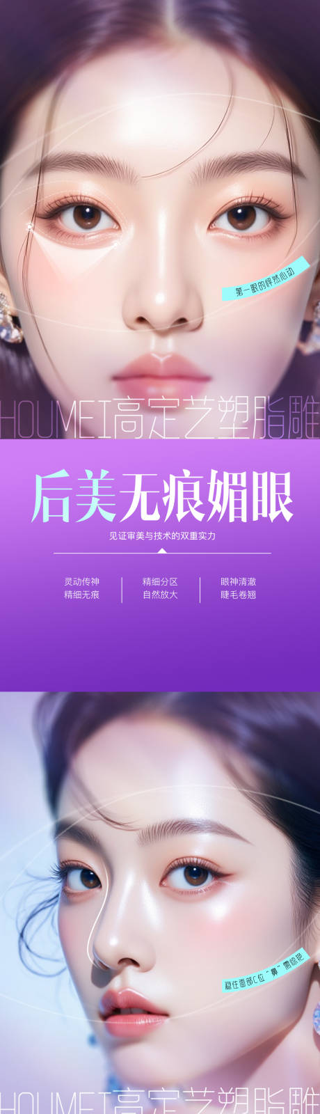 源文件下载【享设计】搜索编号：24710034413686321【医美脂雕塑形媚眼美鼻】