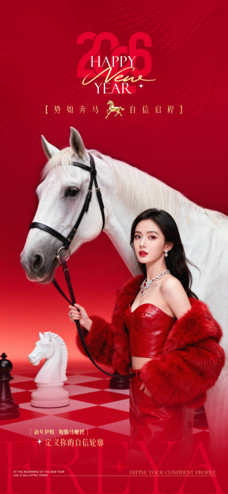 源文件下载【享设计】搜索编号：14650034788996242【医美整形节日2026马年元旦新年高级】