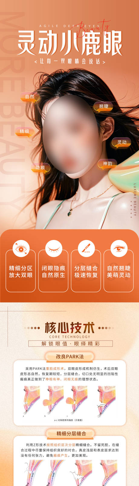 源文件下载【享设计】搜索编号：71030034434432360【双眼皮介绍 】