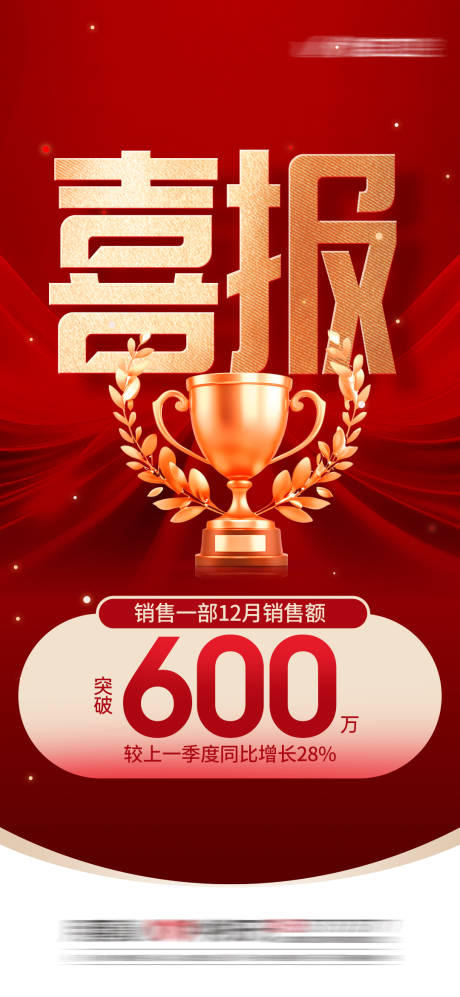 源文件下载【享设计】搜索编号：60280034509817191【喜报宣传海报】