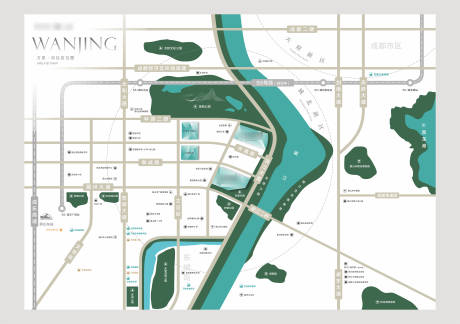 源文件下载【享设计】搜索编号：91920034436062824【地产区位图】