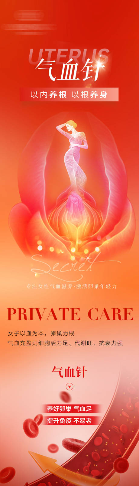 源文件下载【享设计】搜索编号：95540034643985654【气血针长图】