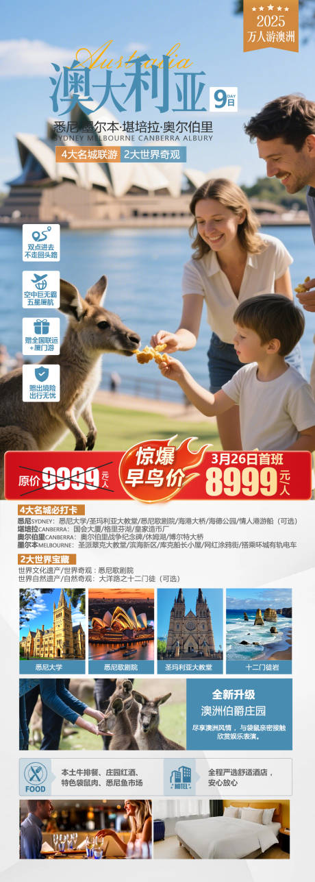 源文件下载【享设计】搜索编号：16530034584828752【澳大利亚旅游海报】