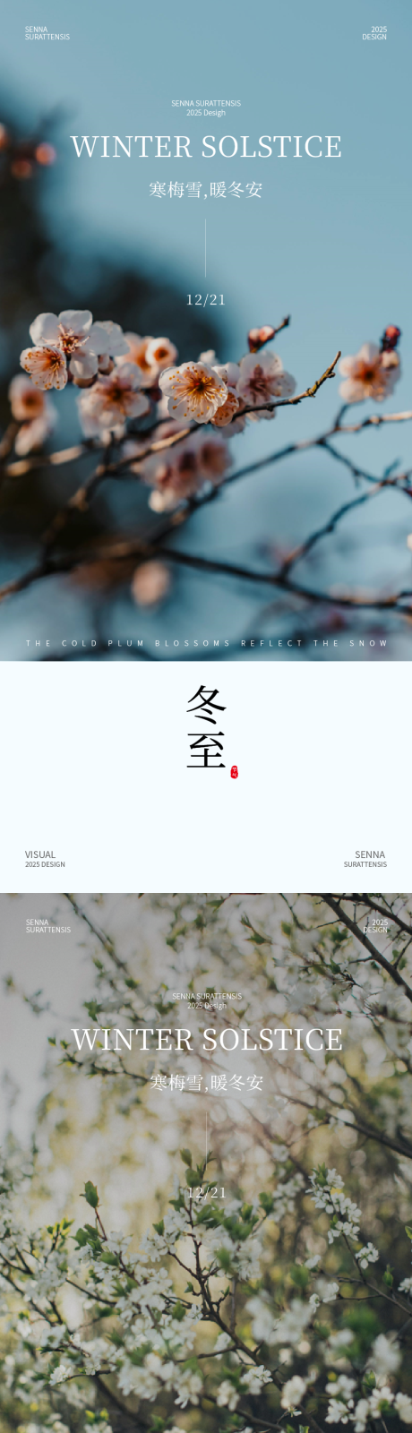 源文件下载【享设计】搜索编号：41880034604524800【冬至节气风景海报】