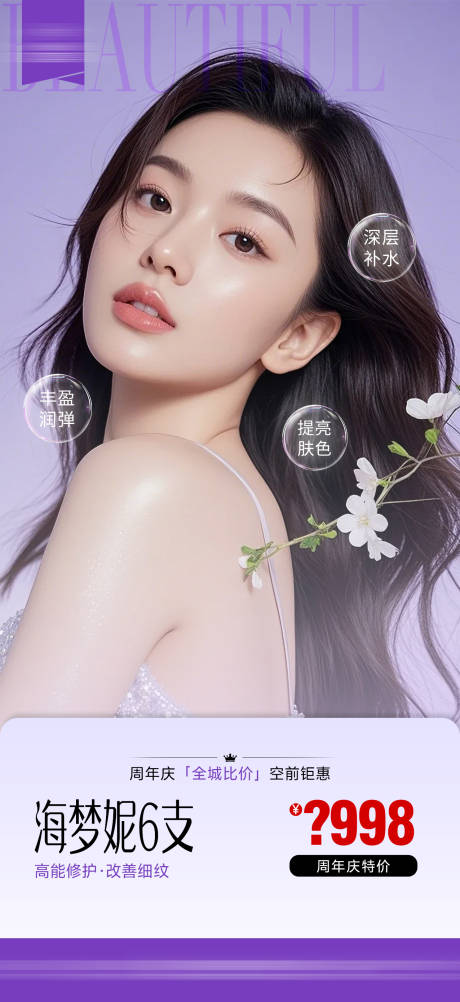 源文件下载【享设计】搜索编号：45540034606061459【医美产品海报】