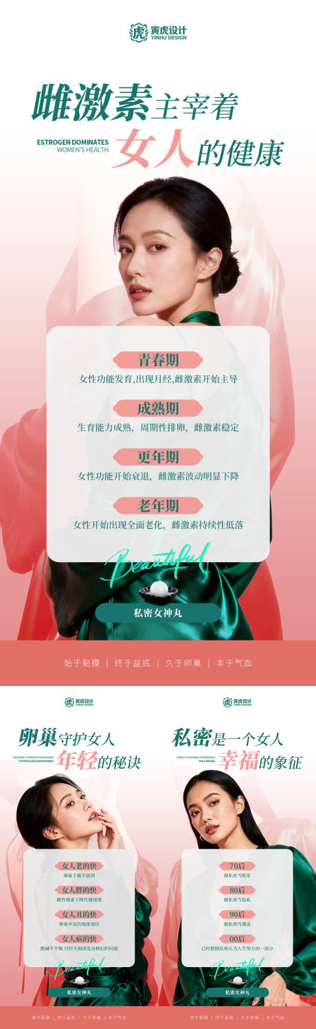 源文件下载【享设计】搜索编号：17470034653681049【微商私密海报女性健康科普平面竖屏海报】