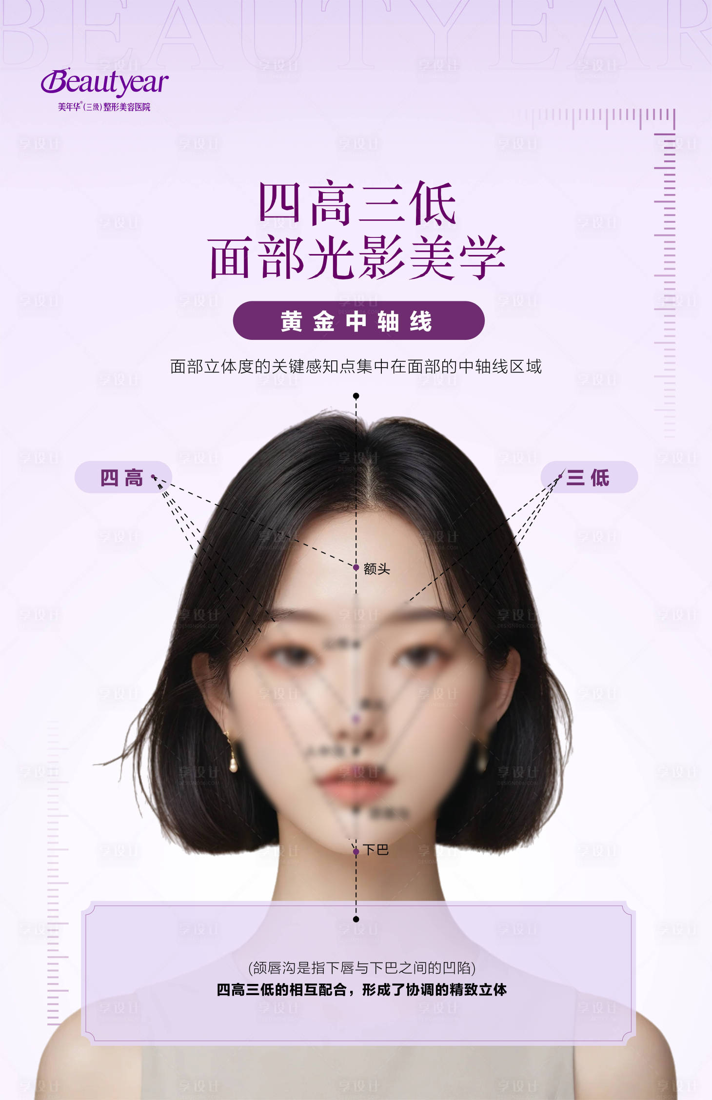 源文件下载【享设计】搜索编号：34120034566726213【医美 美学概念系列海报】