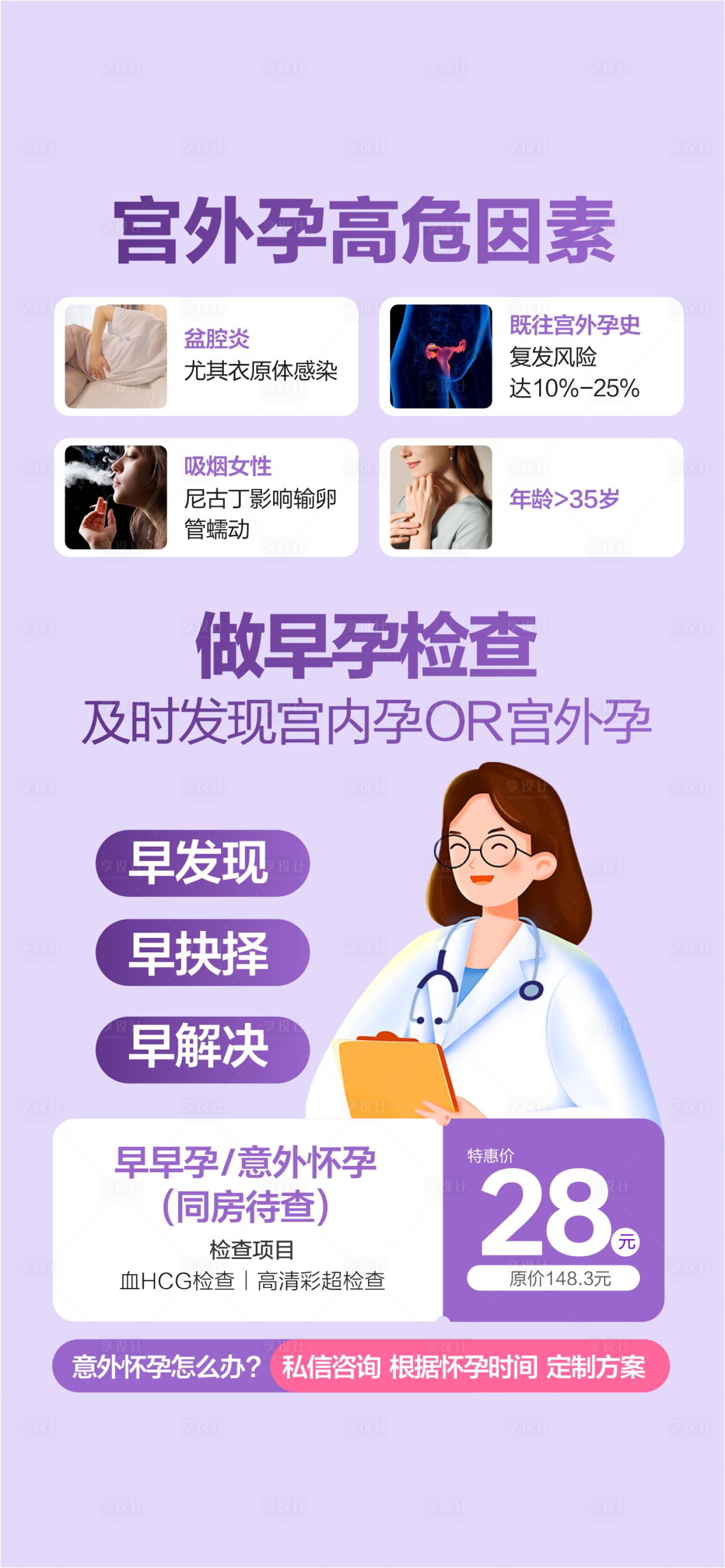 源文件下载【享设计】搜索编号：49490034383166023【早孕检查无痛人流意外怀孕】