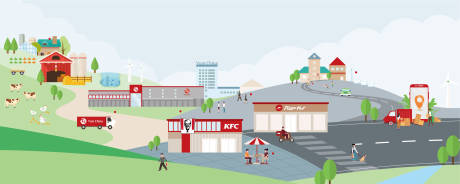 源文件下载【享设计】搜索编号：83750034593647047【社区插商场插画】