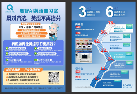 源文件下载【享设计】搜索编号：37510034647431685【蓝色教育培训单页】