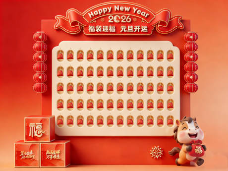 源文件下载【享设计】搜索编号：53790034773394789【新春美陈】