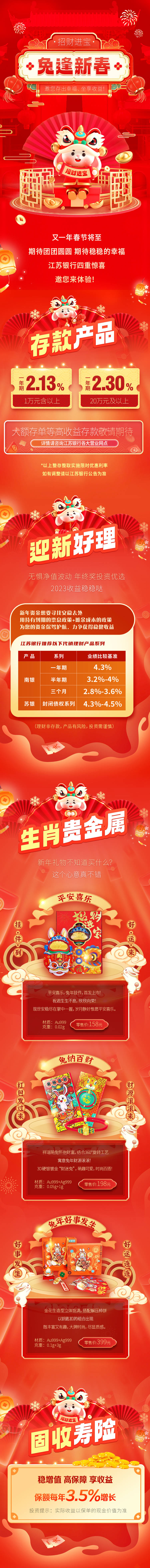 源文件下载【享设计】搜索编号：45140034347887757【兔逢新春长图】