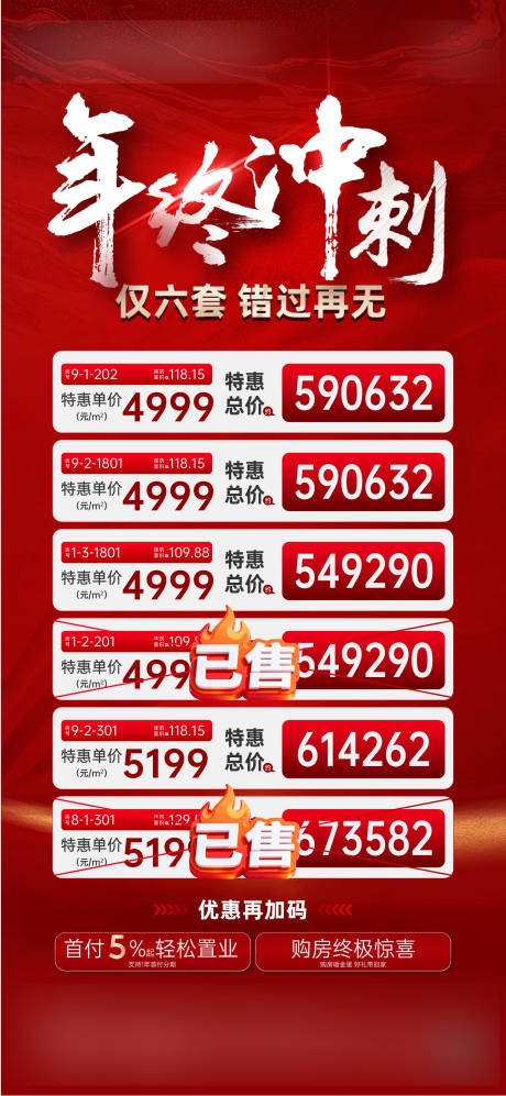 源文件下载【享设计】搜索编号：55310034795724073【特价房海报】