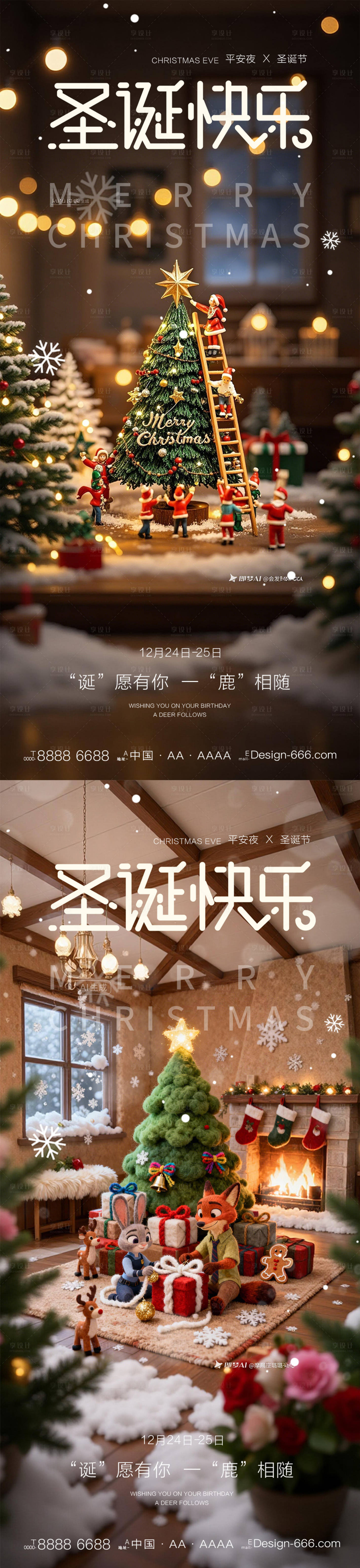 源文件下载【享设计】搜索编号：64520034523748950【圣诞节平安夜】