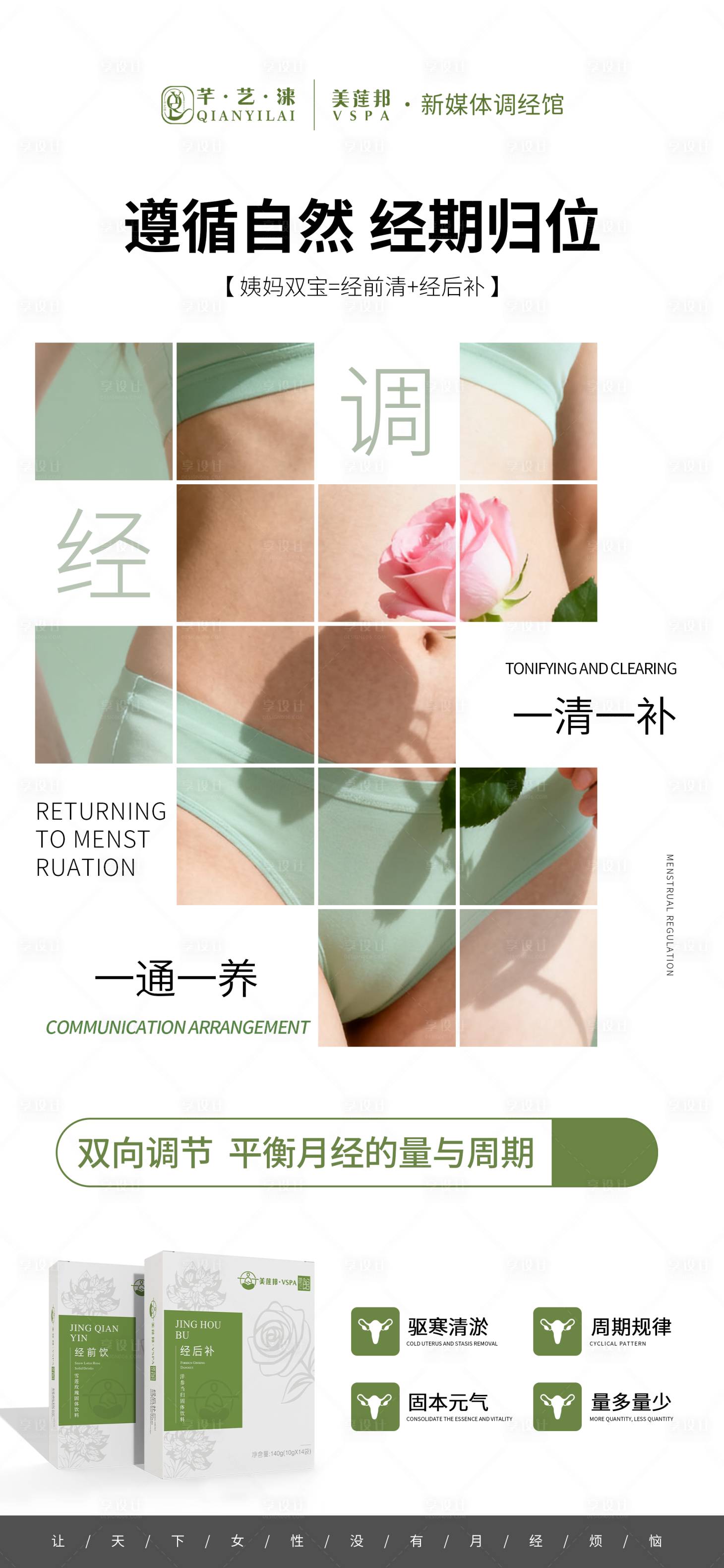 源文件下載【享設計】搜索編號：59430034321854699【私密養護海報】