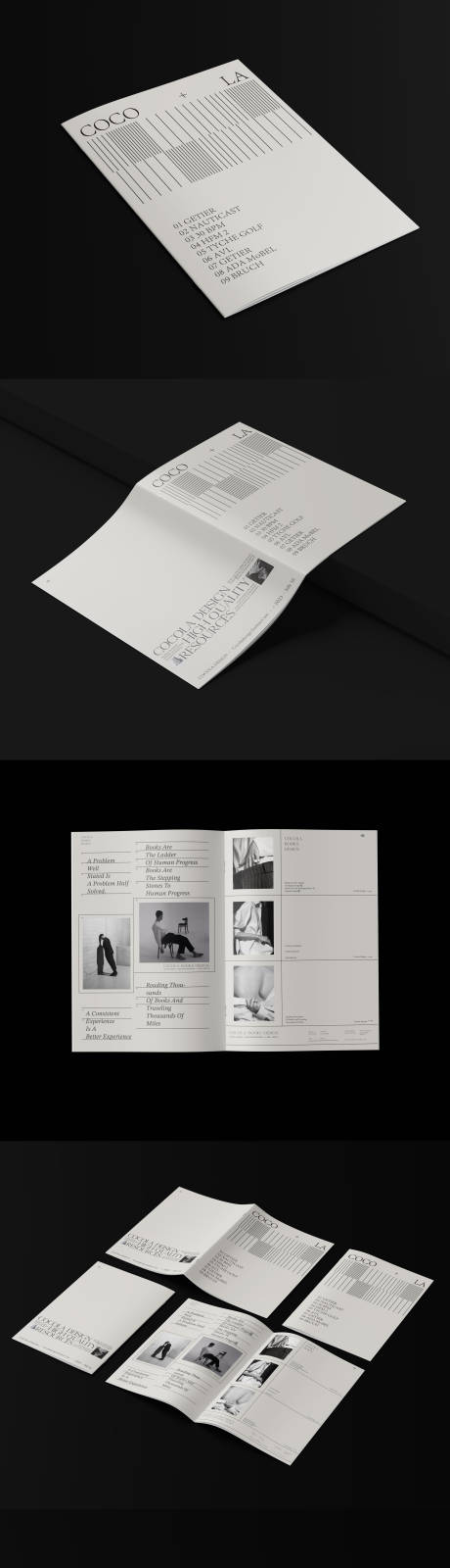 源文件下载【享设计】搜索编号：57420034377087451【时尚服装杂志展览骑马钉画册】