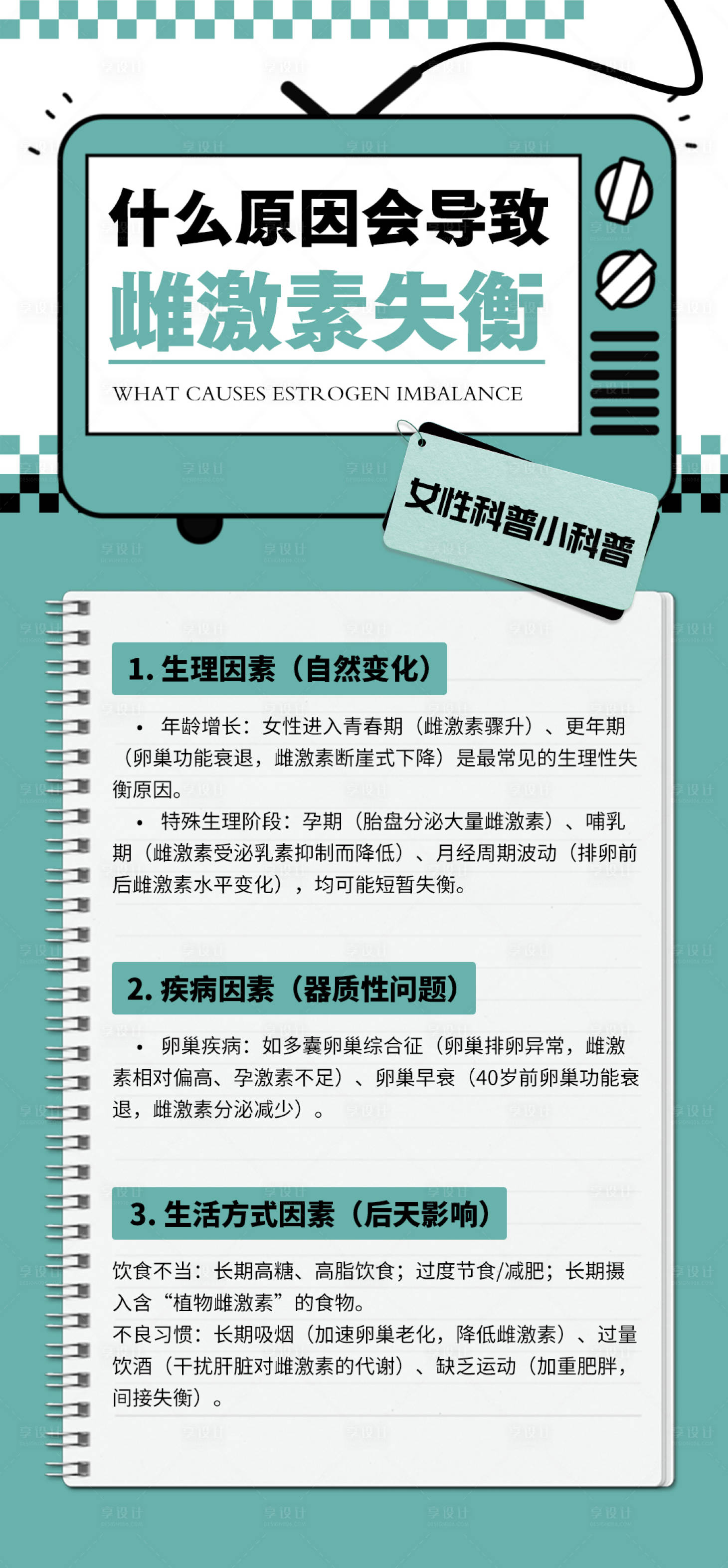 源文件下载【享设计】搜索编号：42320034425879942【健康科普品牌宣传海报】