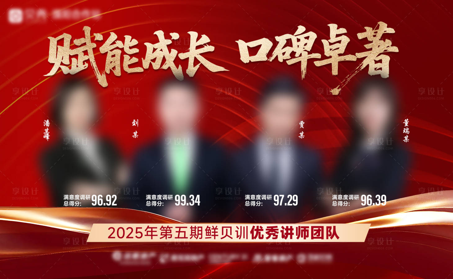 源文件下载【享设计】搜索编号：65750034427081171【讲师团队销冠海报】