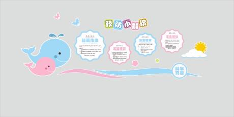 源文件下载【享设计】搜索编号：55280034686754181【母婴室文化墙背景板】