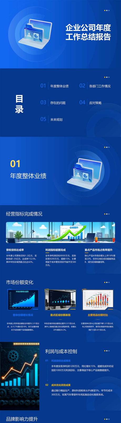 源文件下载【享设计】搜索编号：53930034752956276【企业公司年度工作总结报告PPT】