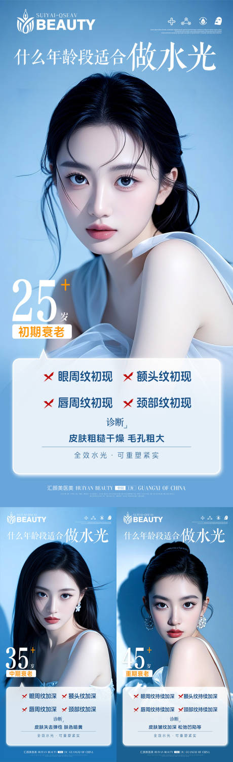 源文件下載【享設(shè)計】搜索編號：77920034499137071【醫(yī)美水光科普】