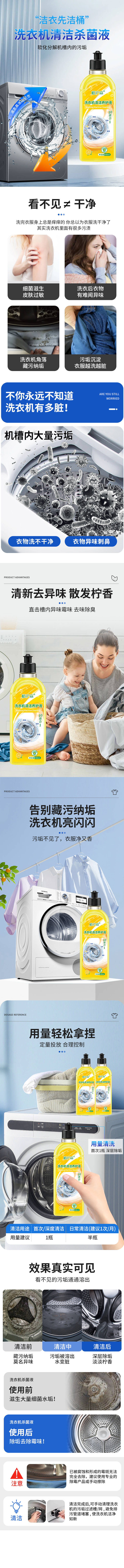 源文件下载【享设计】搜索编号：55280034793026965【洗衣机清洁杀菌液详情页】