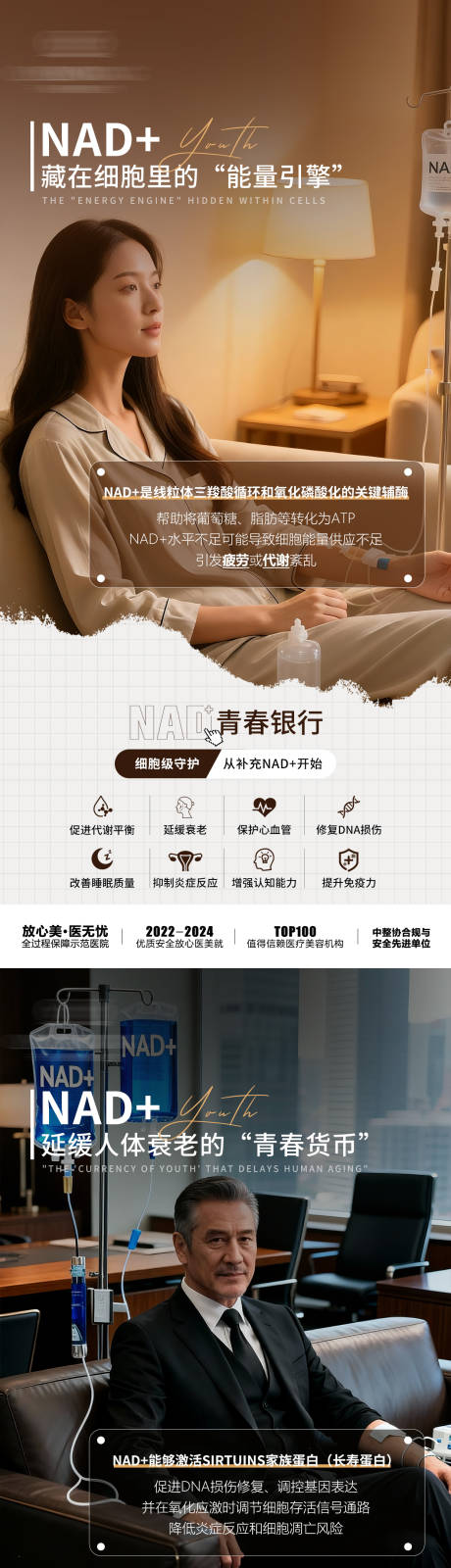 源文件下载【享设计】搜索编号：33110035281031448【NAD+科普海报】