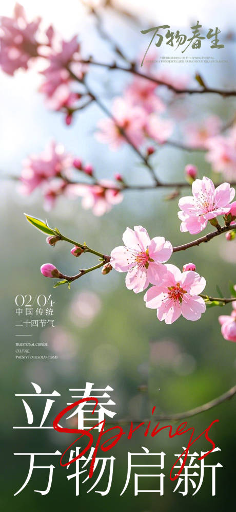 源文件下载【享设计】搜索编号：13150035228752639【立春节气海报】