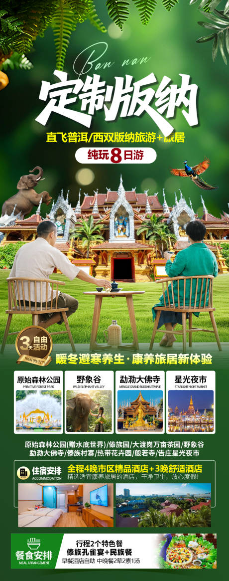 源文件下载【享设计】搜索编号：97210034918947499【西双版纳旅游海报】