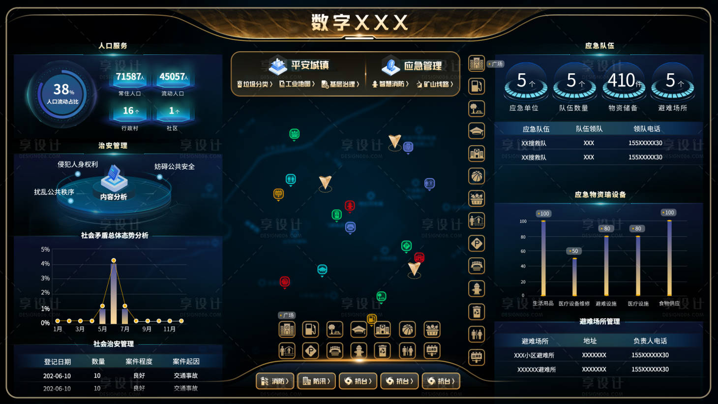 源文件下载【享设计】搜索编号：30990035161549254【科技感大数据可视化UI设计】