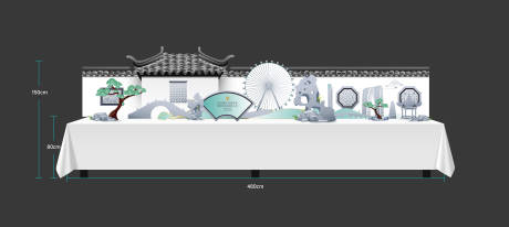 源文件下载【享设计】搜索编号：89700035249399406【香格里拉-苏式园林江南风格茶歇区】