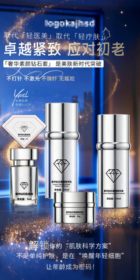 源文件下载【享设计】搜索编号：23160035077093419【护肤品海报】