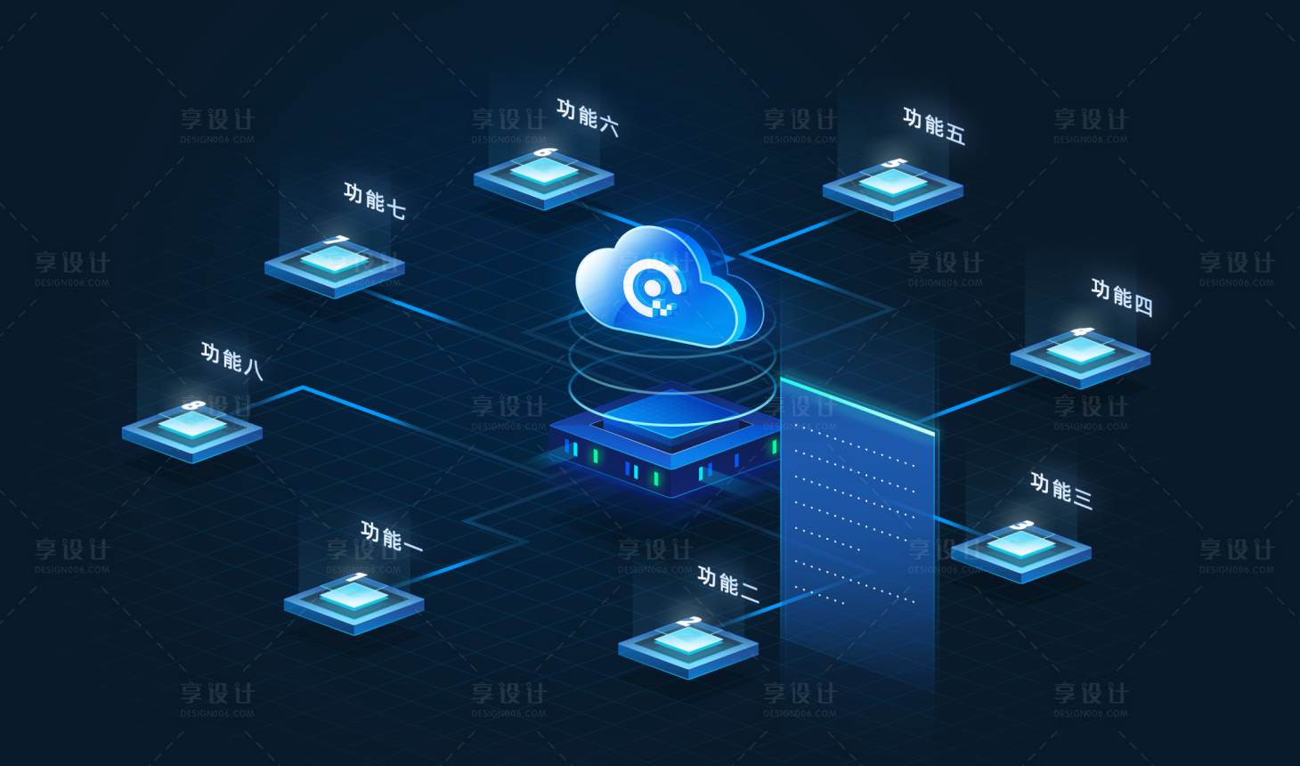 源文件下载【享设计】搜索编号：81430034903073404【主视觉可视化门户】