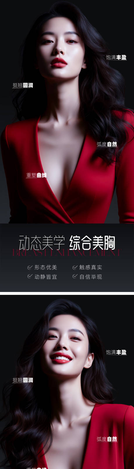 源文件下载【享设计】搜索编号：29330034931002605【医美美胸项目海报】