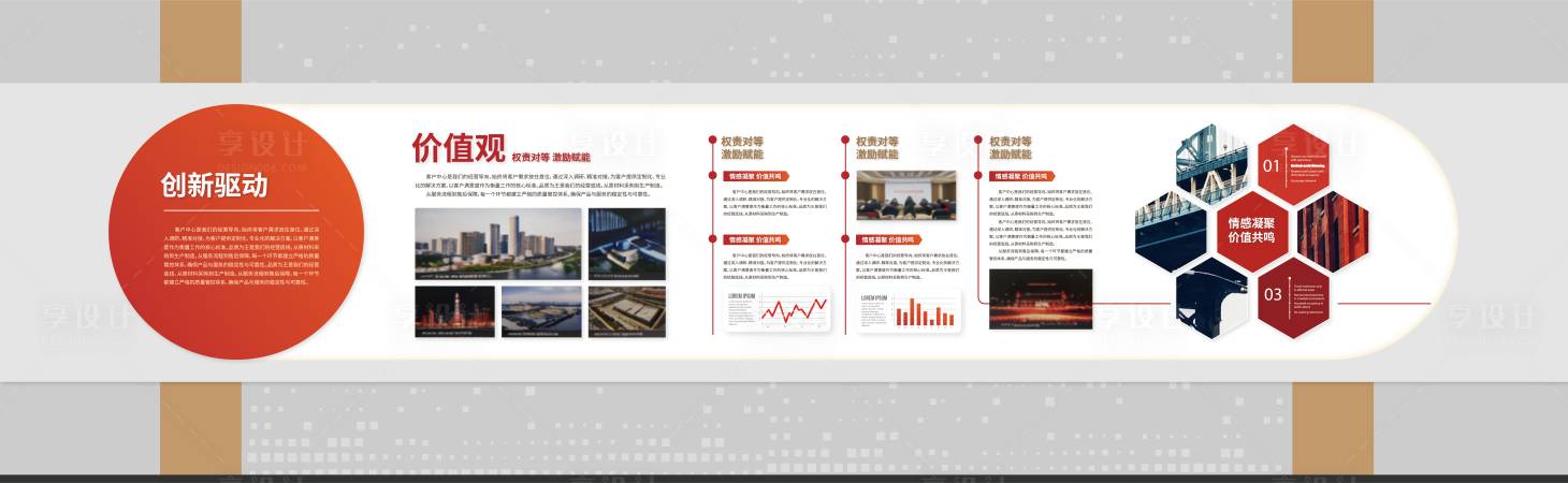 源文件下载【享设计】搜索编号：29010035014321958【企业文化墙 】