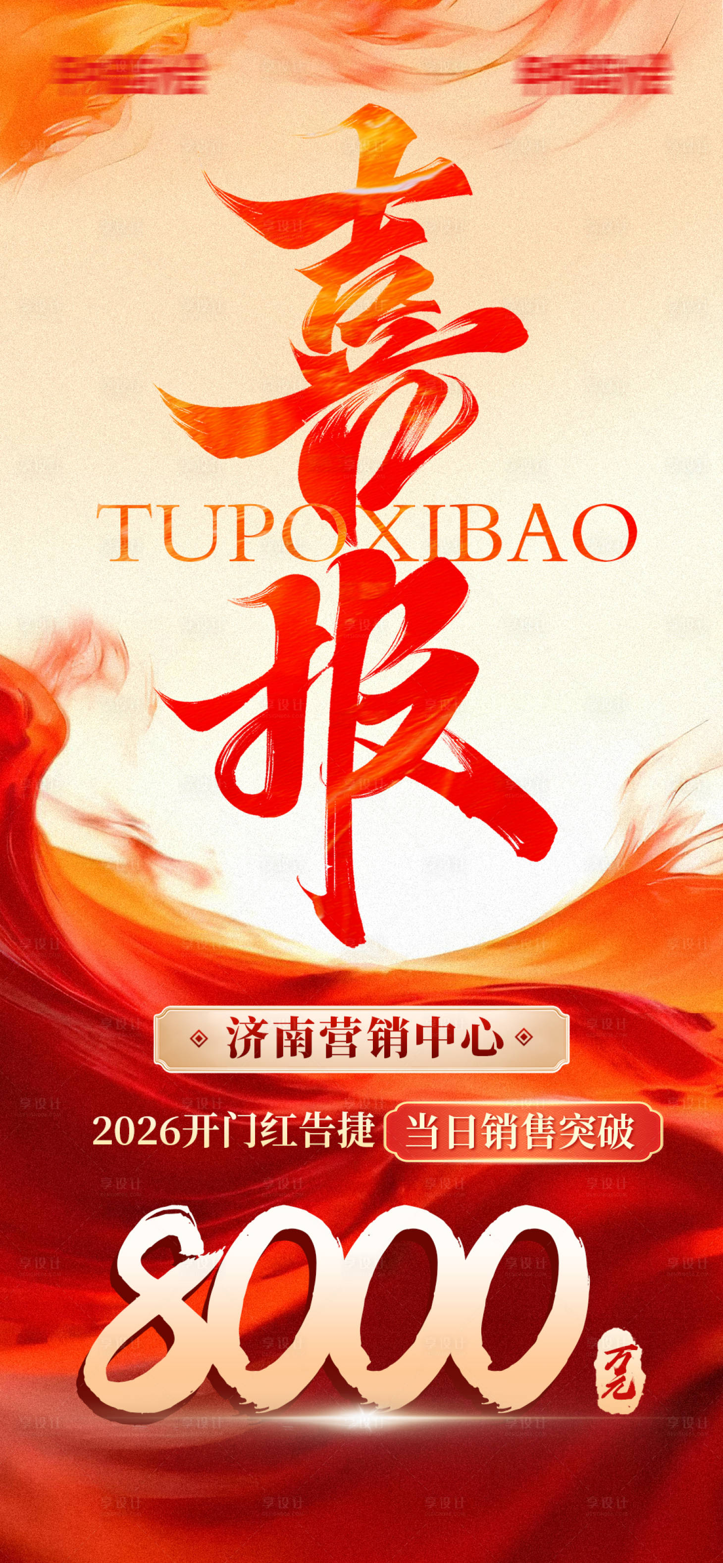 源文件下载【享设计】搜索编号：28750034882558860【红橙热烈喜报战报】