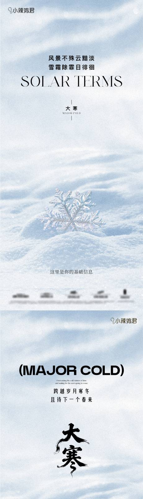 源文件下载【享设计】搜索编号：45240034859116058【大寒节气】