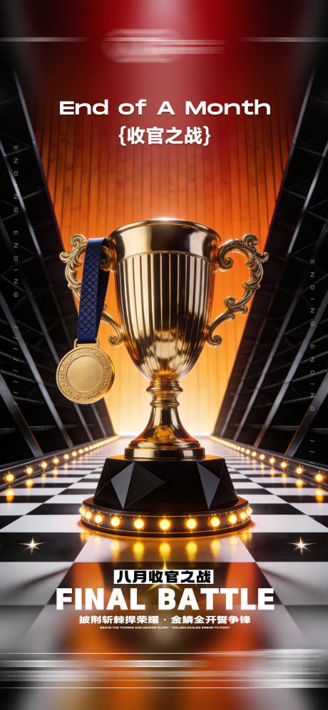 源文件下载【享设计】搜索编号：16380035200236601【酒吧月末收官之战海报】
