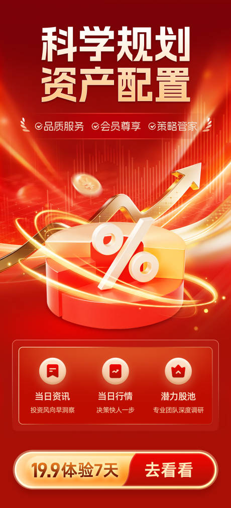 源文件下载【享设计】搜索编号：40360035163865478【金融投资理财资产海报】