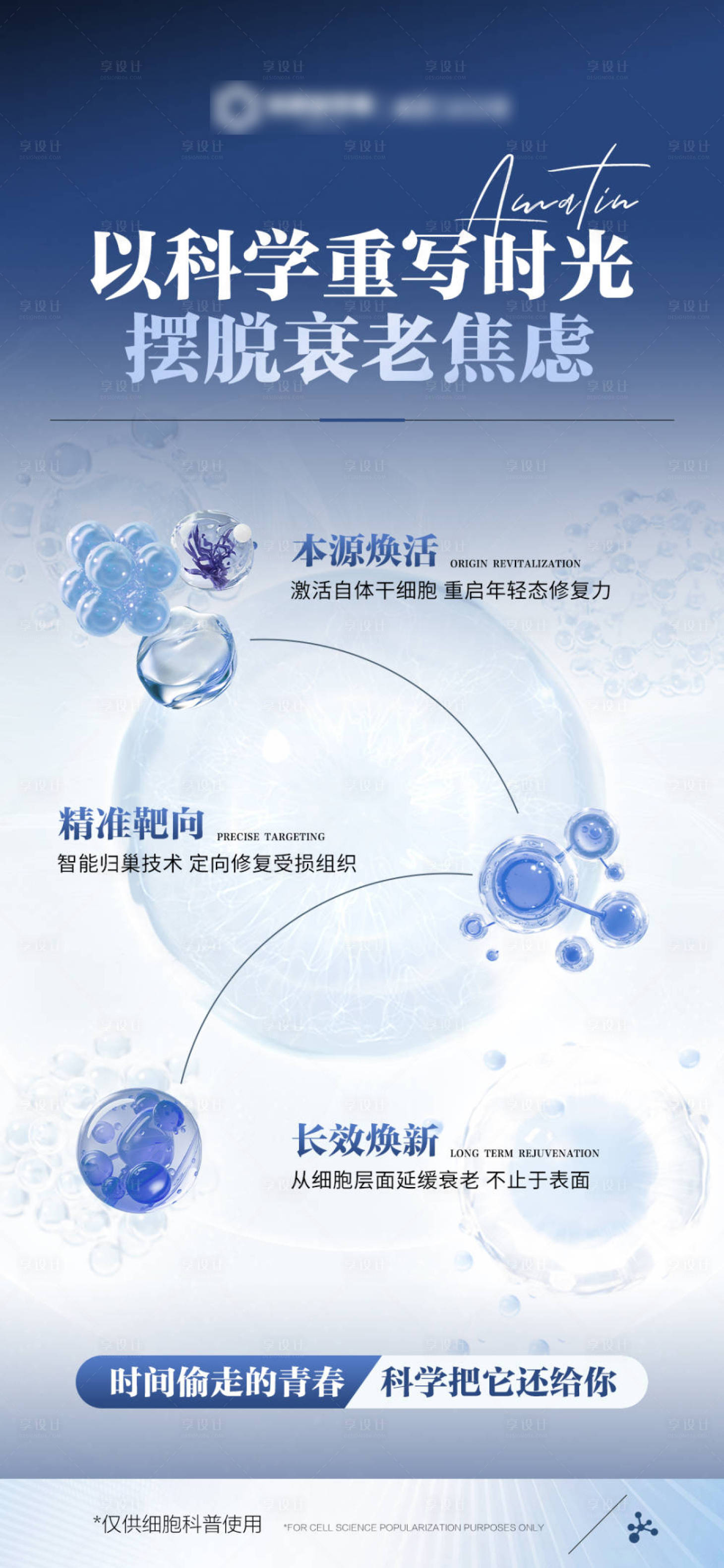 源文件下载【享设计】搜索编号：90400031632852441【产品功效细胞海报】