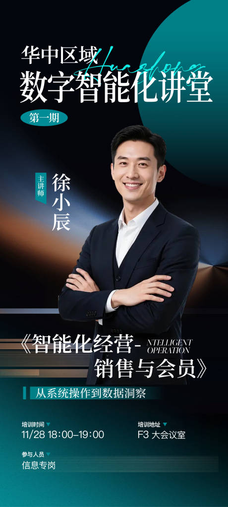 源文件下载【享设计】搜索编号：78600035150952027【人物培训海报】