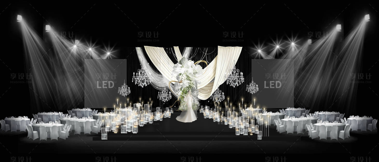 源文件下载【享设计】搜索编号：46290035158614792【韩式婚礼堆头美陈】