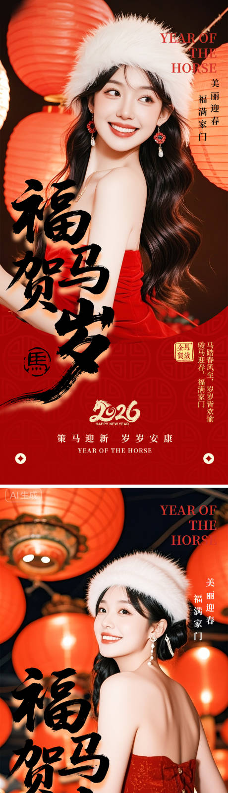 源文件下载【享设计】搜索编号：13130035203116890【医美新年系列海报】