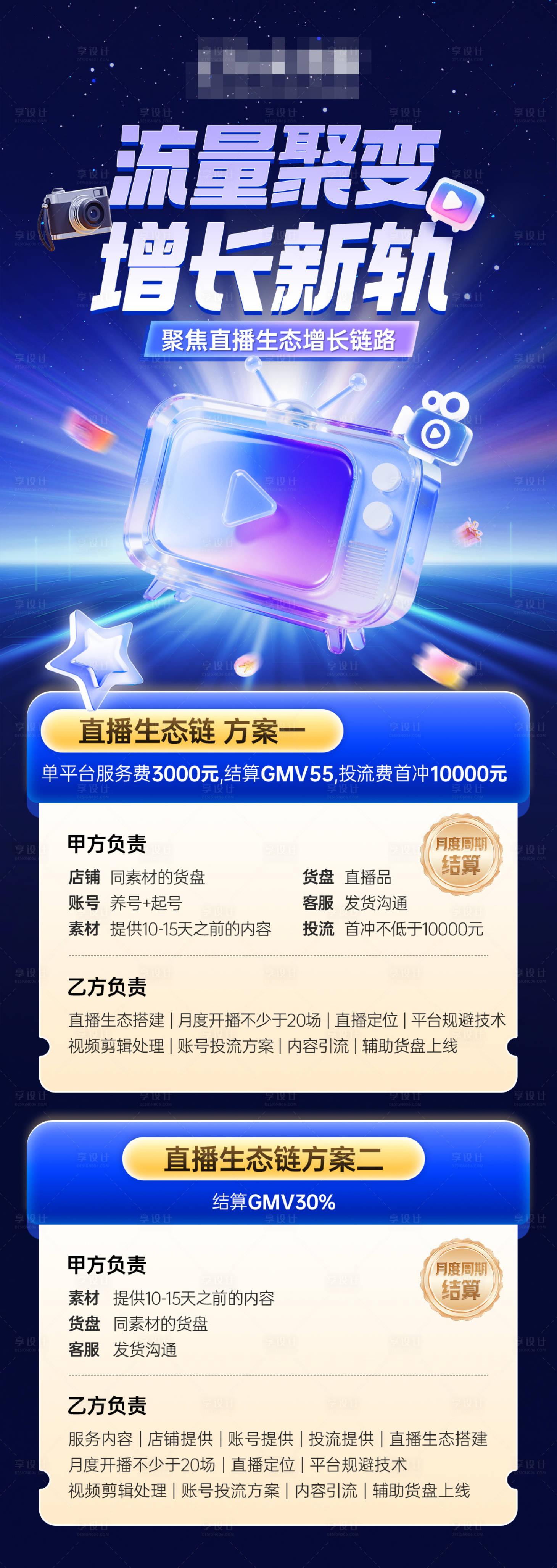 源文件下载【享设计】搜索编号：40960034854026998【招商政策海报】