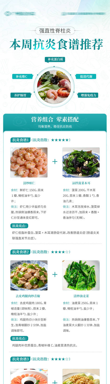源文件下载【享设计】搜索编号：94460034916831145【医疗食谱抗炎推荐 】