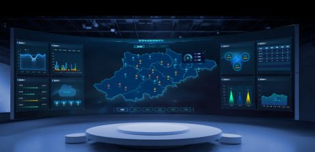 源文件下载【享设计】搜索编号：40660035236526581【电商可视化大屏设计】