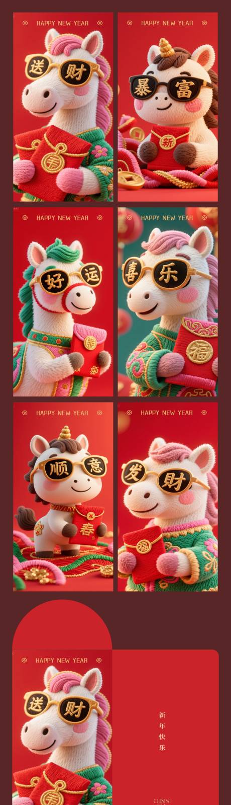 源文件下载【享设计】搜索编号：10670035040538287【2026马年红包】