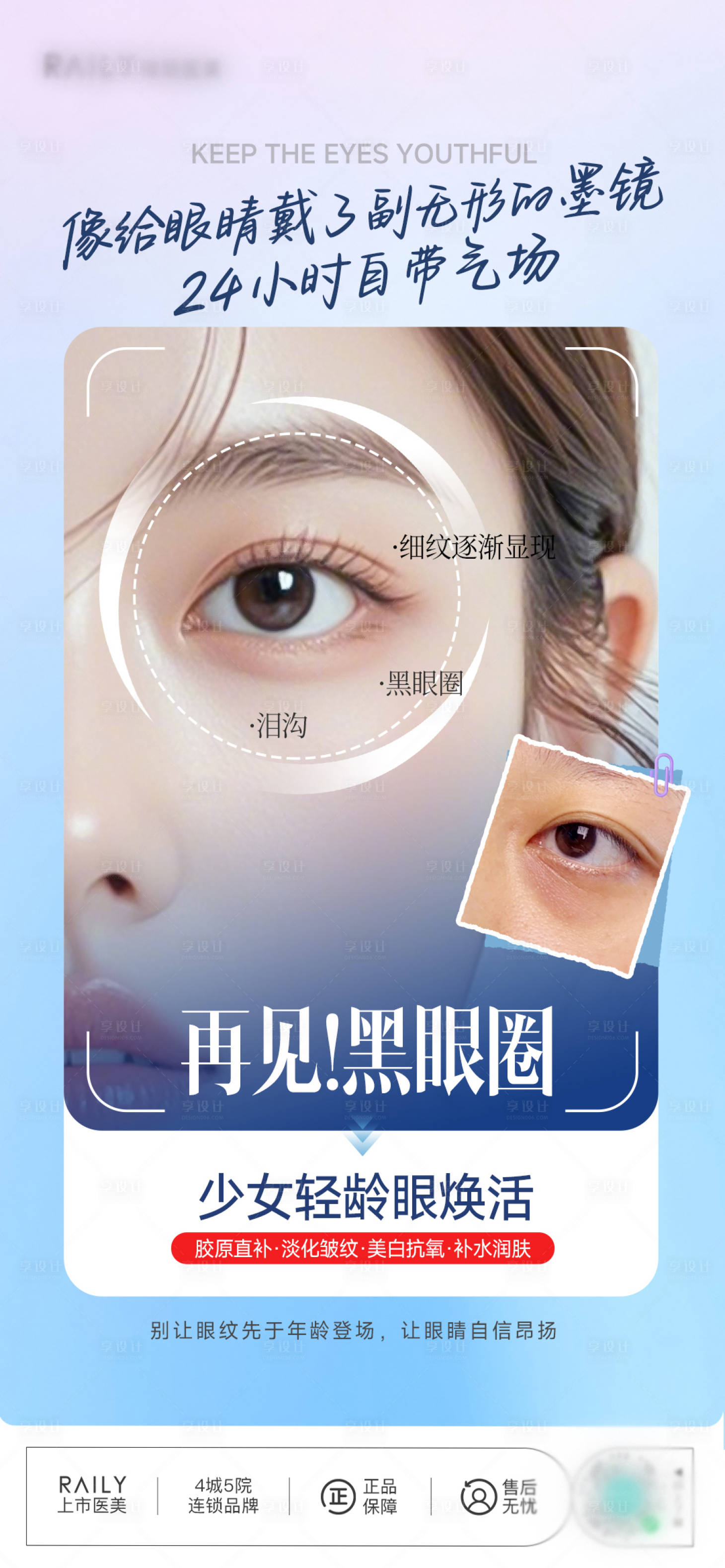 源文件下载【享设计】搜索编号：95040035229032713【医美眼周年轻化】