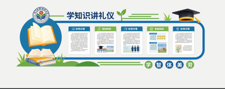 源文件下载【享设计】搜索编号：38670035016117670【学院学校文化墙 】