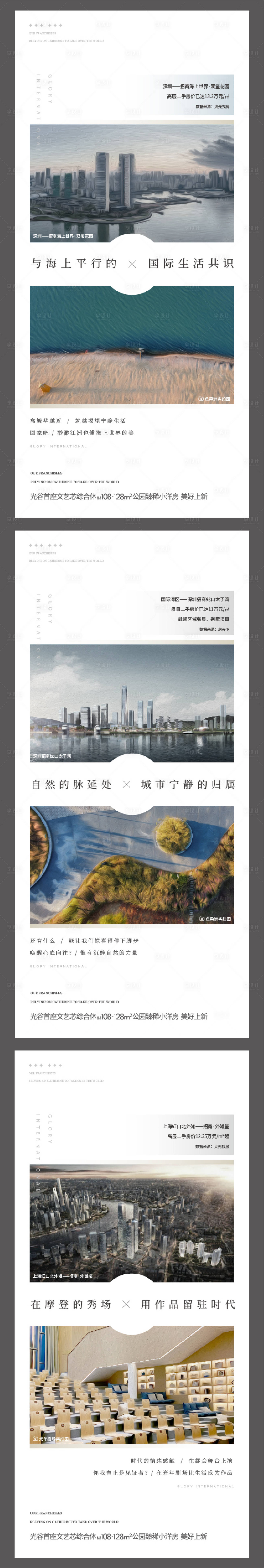 源文件下载【享设计】搜索编号：76190035202038954【地产对比价值点配套系列海报】